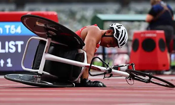 Jaenal Aripin, Wakil Indonesia Cabang Olahraga Para-Atletik Paralimpiade Tokyo 2020 Berhenti di Fini