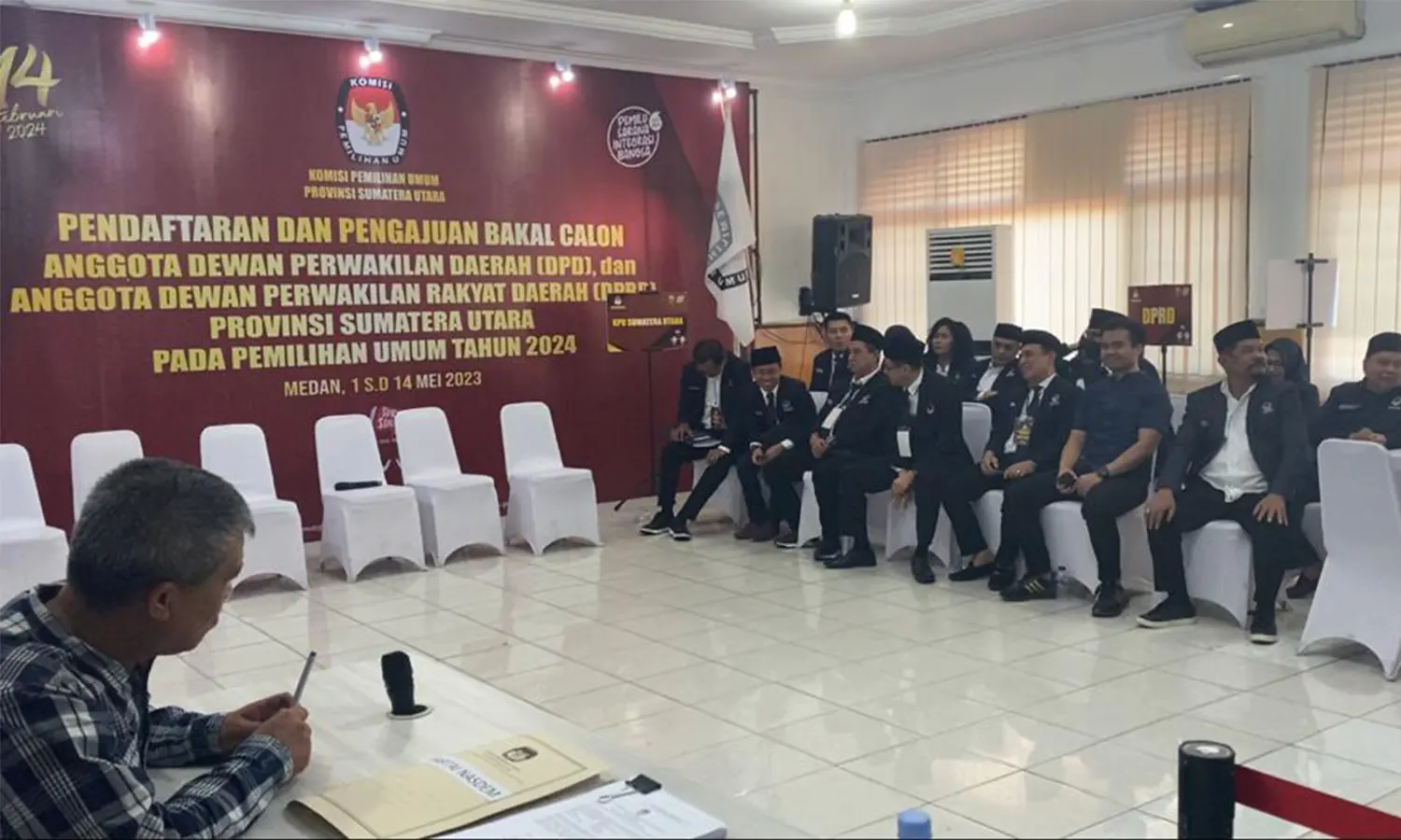 Tak Lengkap Berkas, KPU Sumut Sempat Tolak Pendaftaran Bacaleg PDI Perjuangan