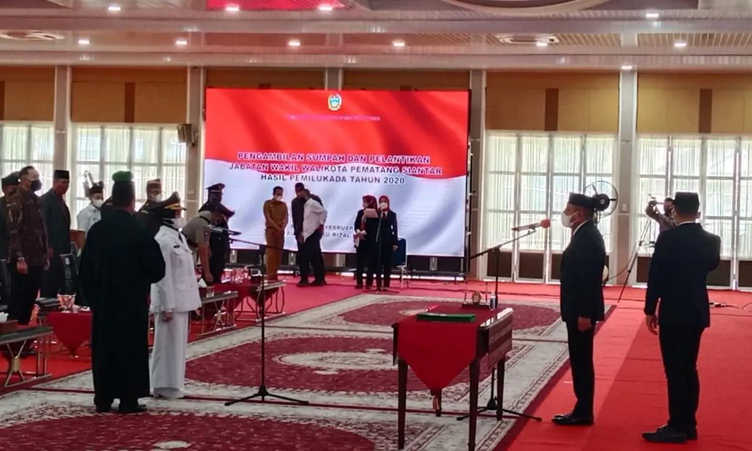 Pelantikan Wakil Wali Kota Pematangsiantar
