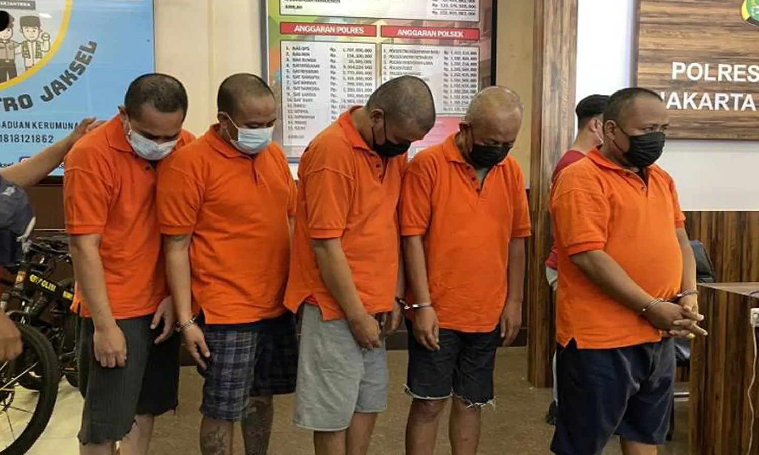 Modus Jadi Petugas PLN, 5 Pria Pencuri Spesialis Rumah Mewah di Jakarta Selatan Ditangkap