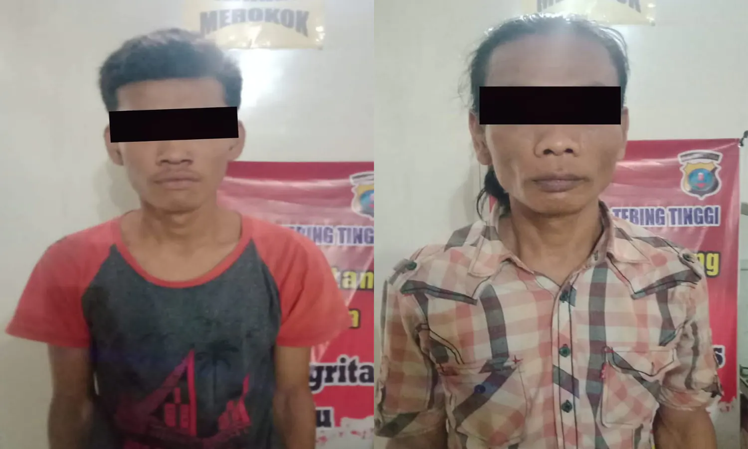 Polres Tebing Tinggi Ringkus 2 Pencuri di Pasar Gambir