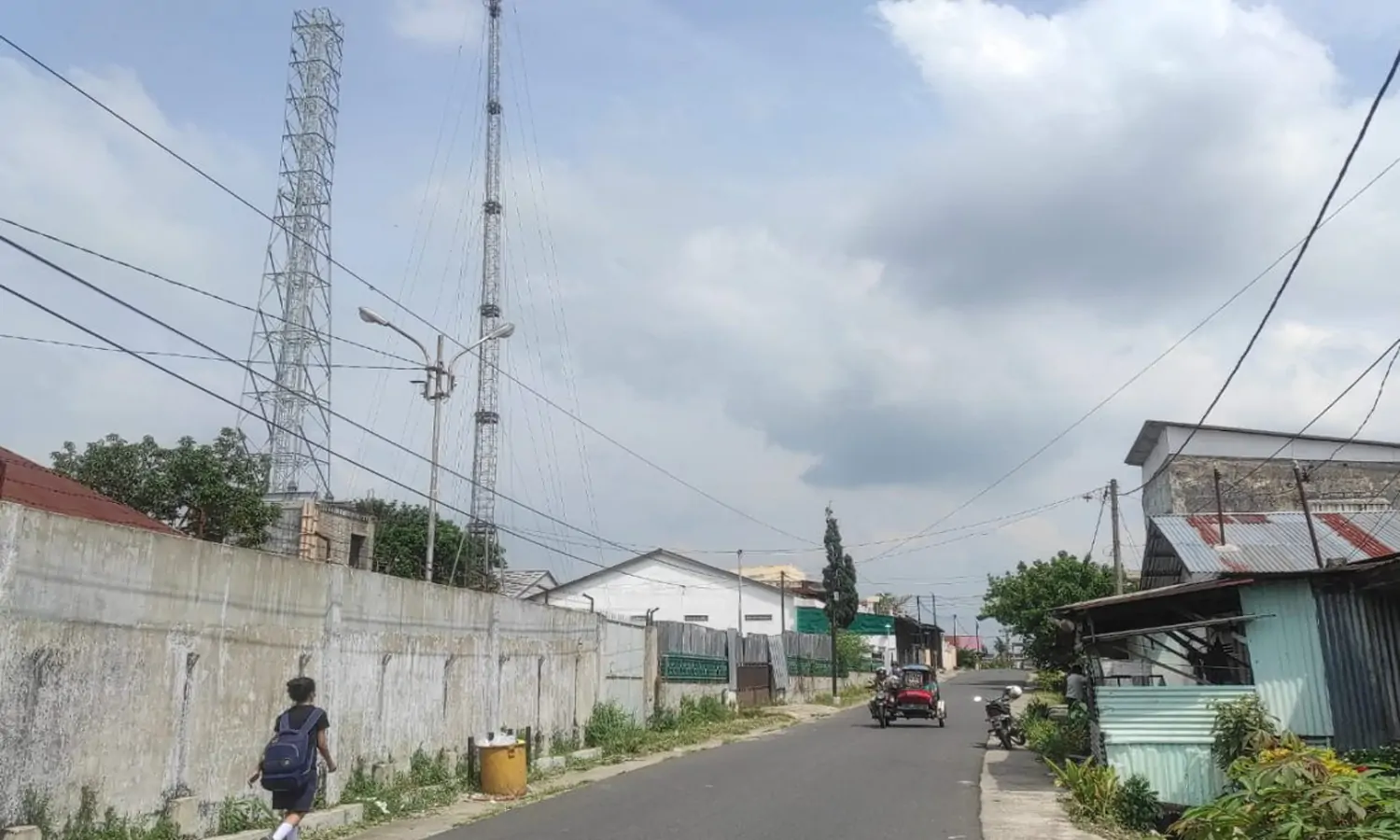 Warga Jalan Lobak Pematangsiantar Tolak Pendirian Tower Baru