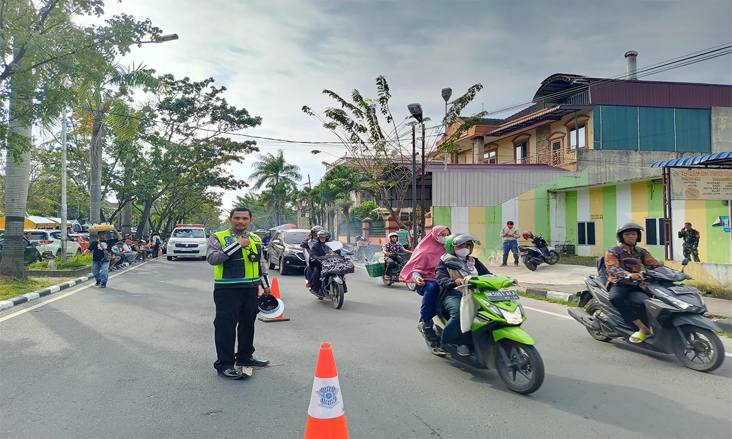 Antisipasi Kemacetan Saat Demo Bela Al Quran, Ruas Jalan T Amir Hamzah Medan Dialihkan