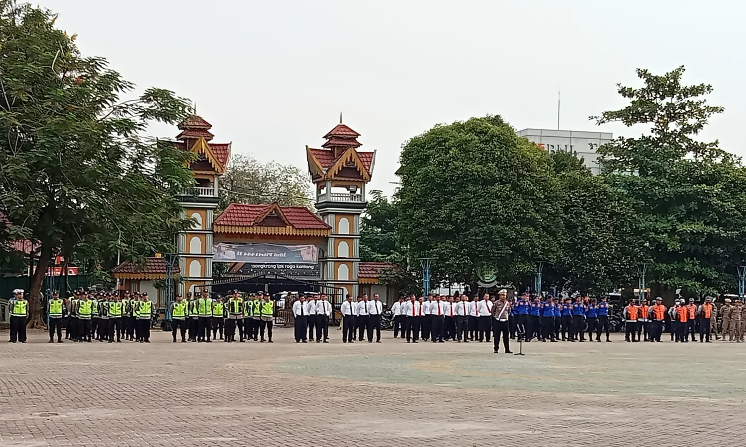 223 Personel Gabungan di Tebing Tinggi Amankan Pelaksanaan Salat Idulfitri Besok