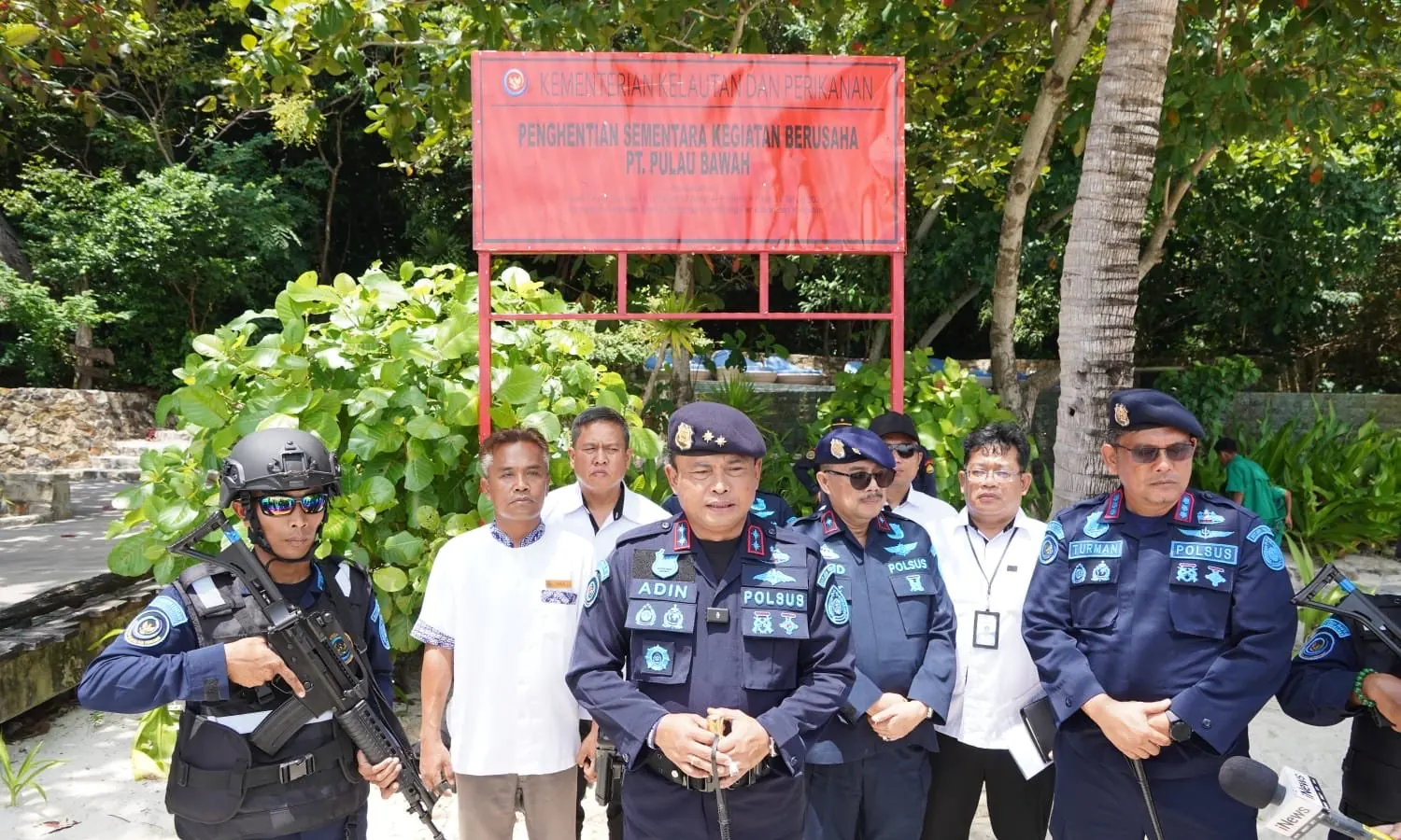 Resor dan Wisata Pulau Bawah Anambas Disegel KKP karena Tak Punya Izin Lengkap
