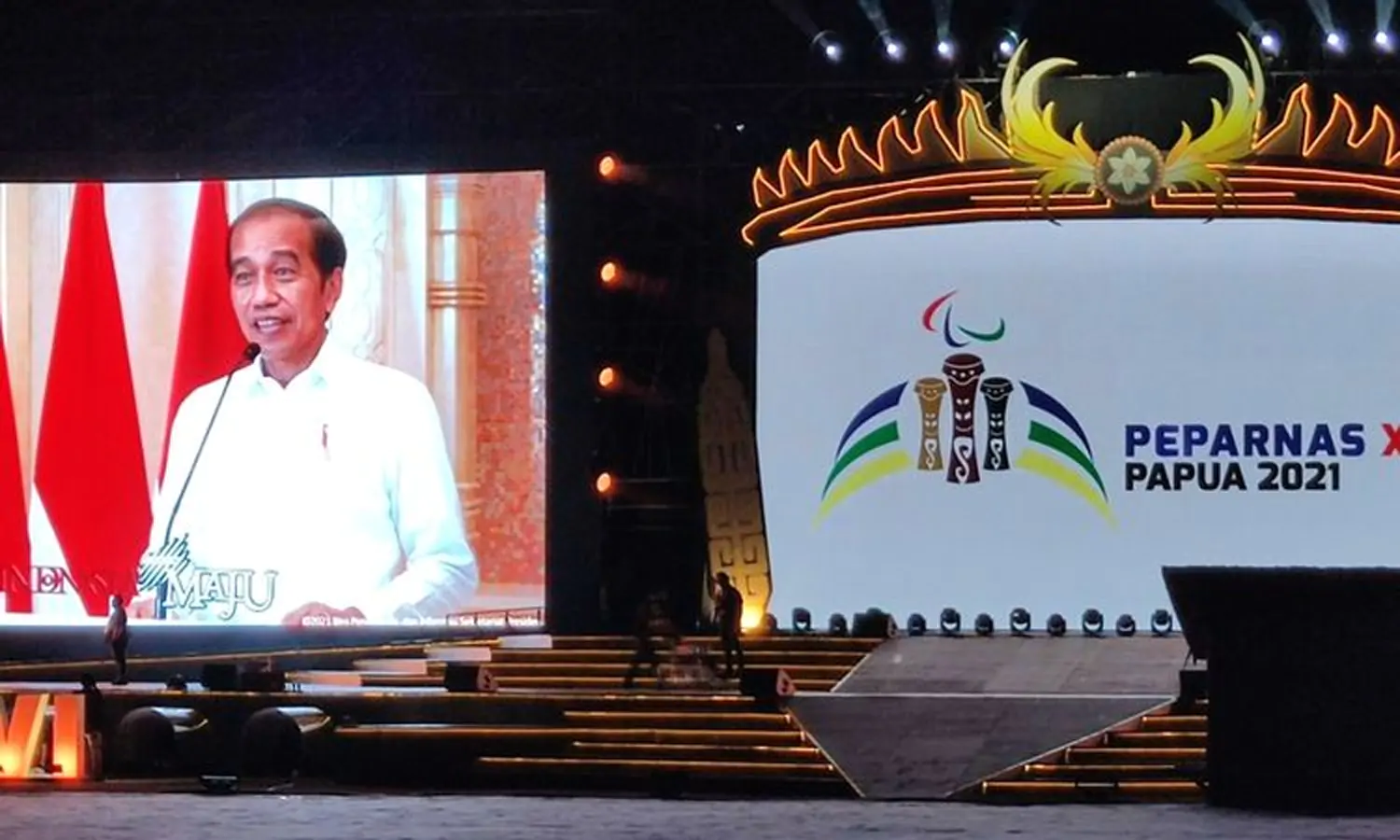Jokowi Tak Hadir, Upacara Pembukaan Peparnas XVI 2021 Dipimpin Wakil Presiden