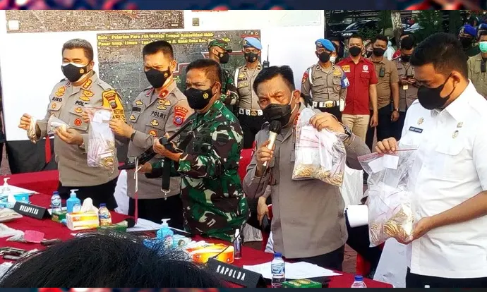 Akhirnya Komplotan Perampok Bersenjata Api di Medan Berhasil Diamankan