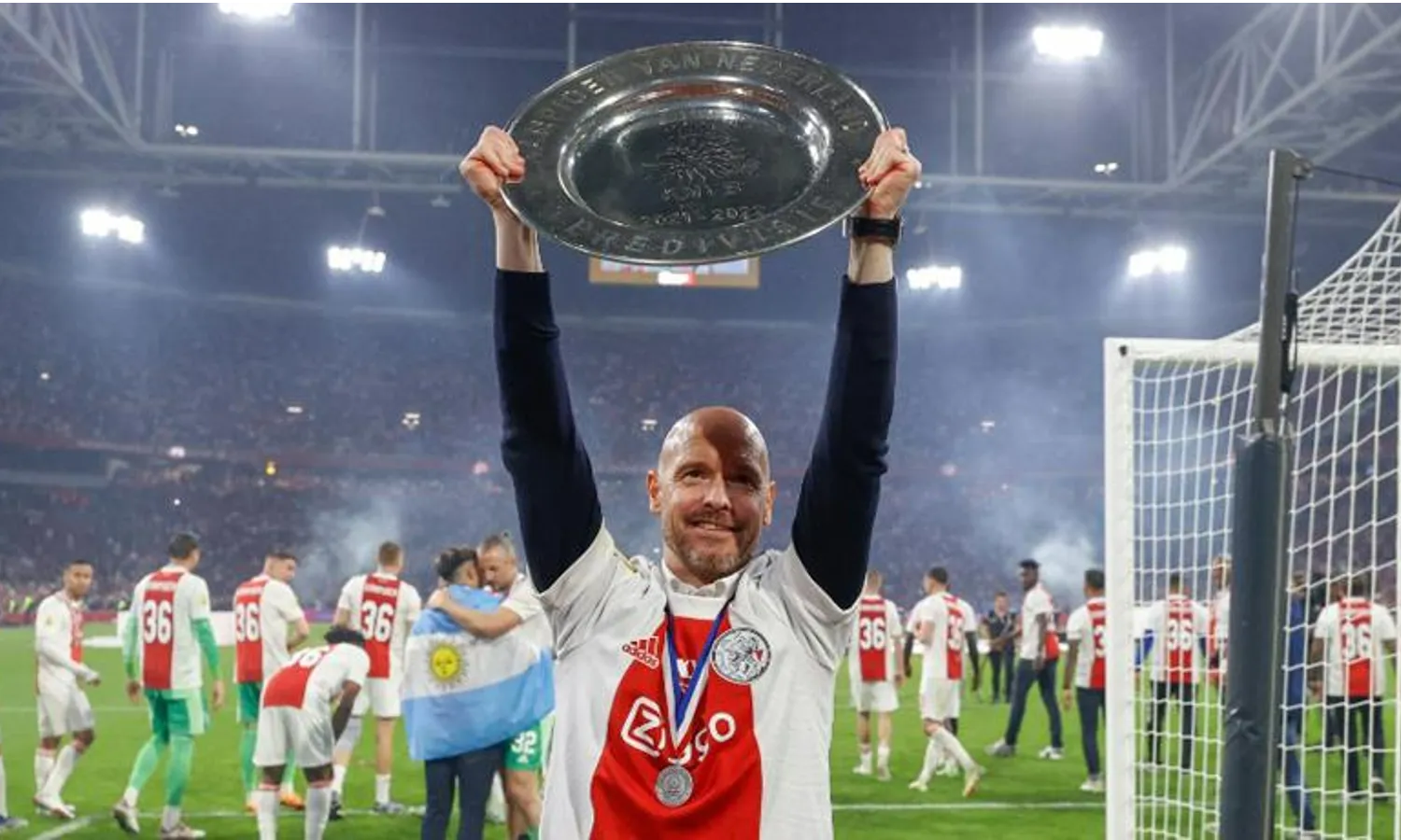 Perpisahan Termanis, Erik ten Hag Berikan Gelar Liga Belanda ke-36 Untuk Ajax Amsterdam