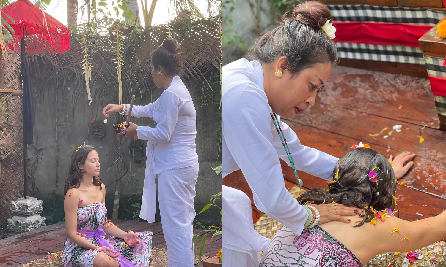 Lakukan Upacara Melukat, Pevita Pearce Disangka Warganet Pindah Agama
