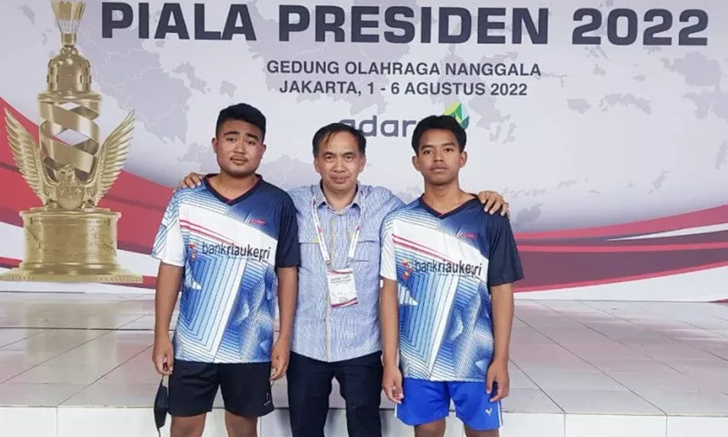 Dua Atlet Bulutangkis Inhil Lolos Delapan Besar Piala Presiden 2022