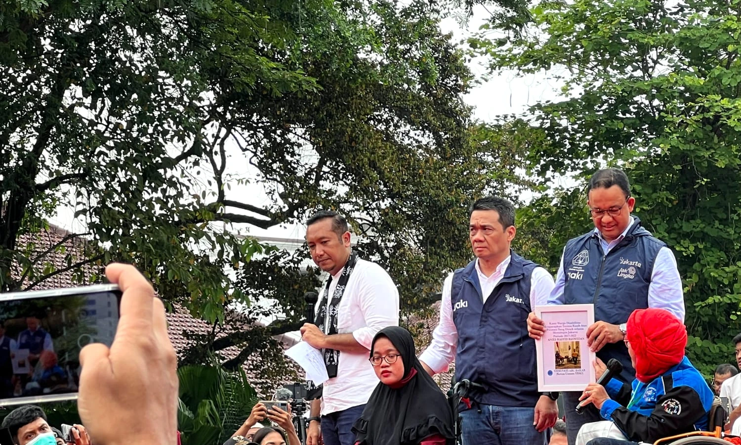 Pidato Perpisahan Anies Baswedan: Kita Kirimkan Kenyataan Bukan Pernyataan