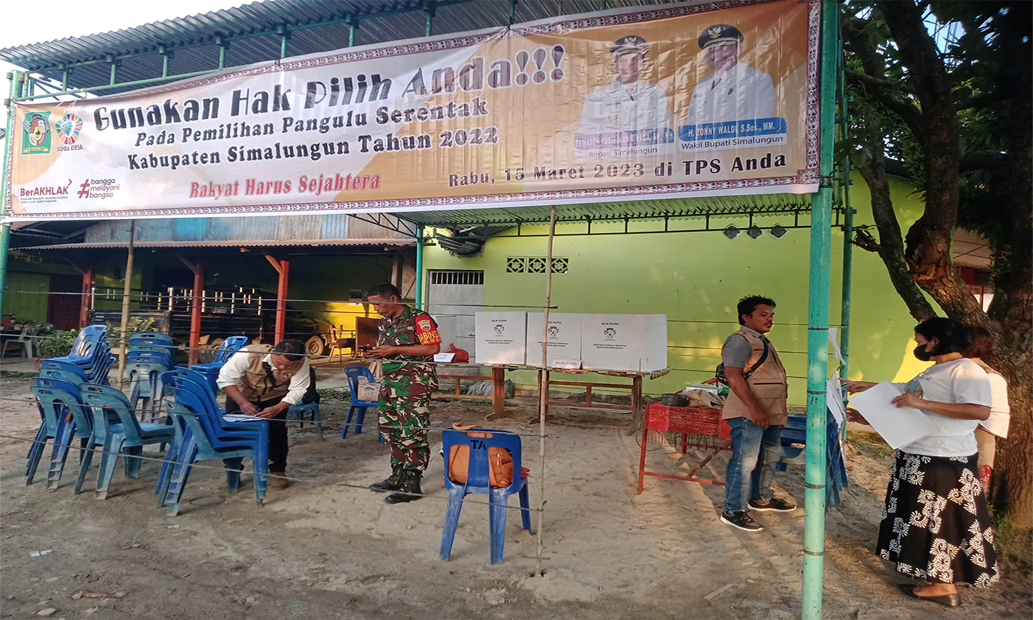 625 Ribu Penduduk di Simalungun Ikut Pesta Demokrasi