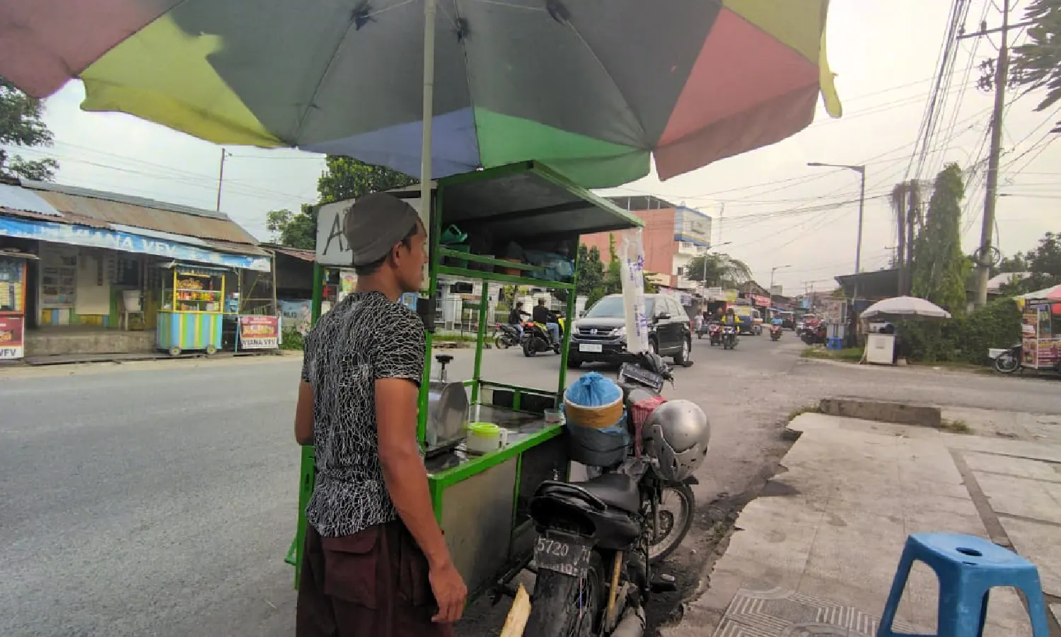Serobot Trotoar Hingga Bahu Jalan, 35 Pedagang Kaki Lima di Pematang Siantar Terancam Ditertibkan