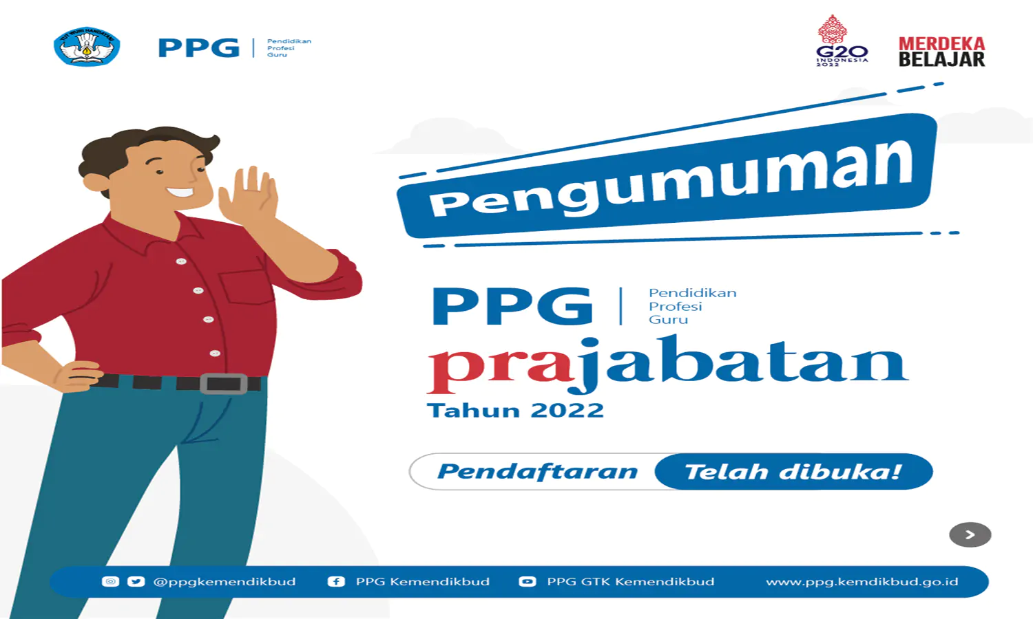 Kemendikbudristek Buka Pendaftaran Beasiswa PPG Prajabatan 2022, Cek Persyaratannya!