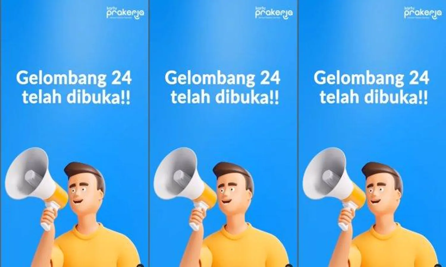 Telah Dibuka! Segera Daftar Kartu Prakerja Gelombang 24