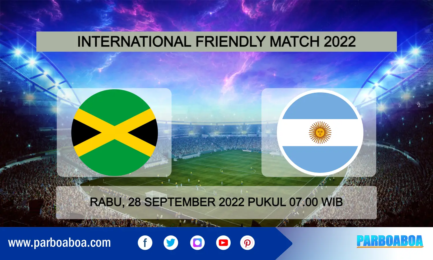 Prediksi International Friendly Match 2022: Jamaika vs Argentina 28 September 2022