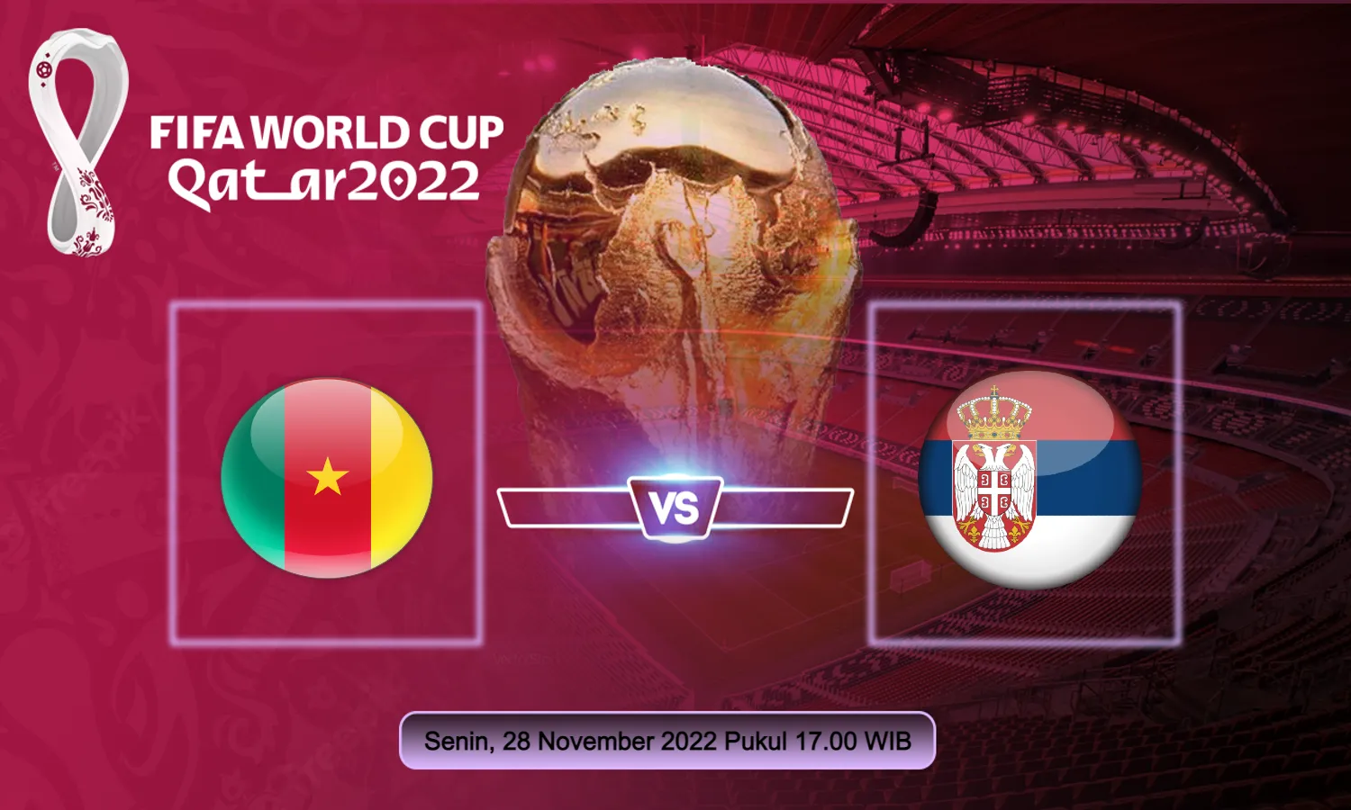 Prediksi Piala Dunia 2022: Kamerun vs Serbia