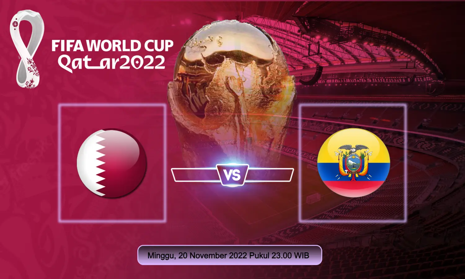 Hasil Piala Dunia 2022: Enner Valencia Bersinar, Ekuador Kalahkan Qatar