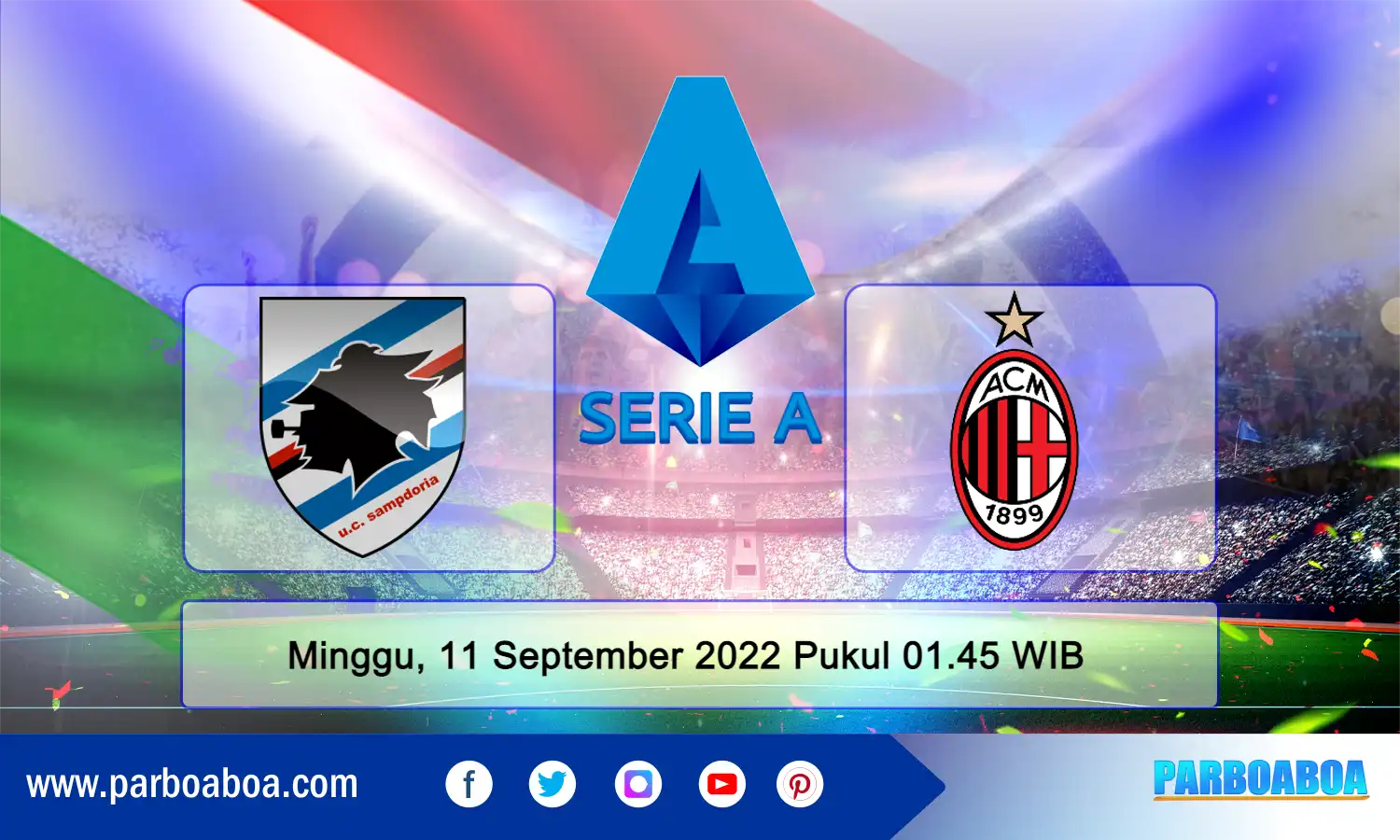 Prediksi Liga Italia 2022/2023: Sampdoria vs AC Milan
