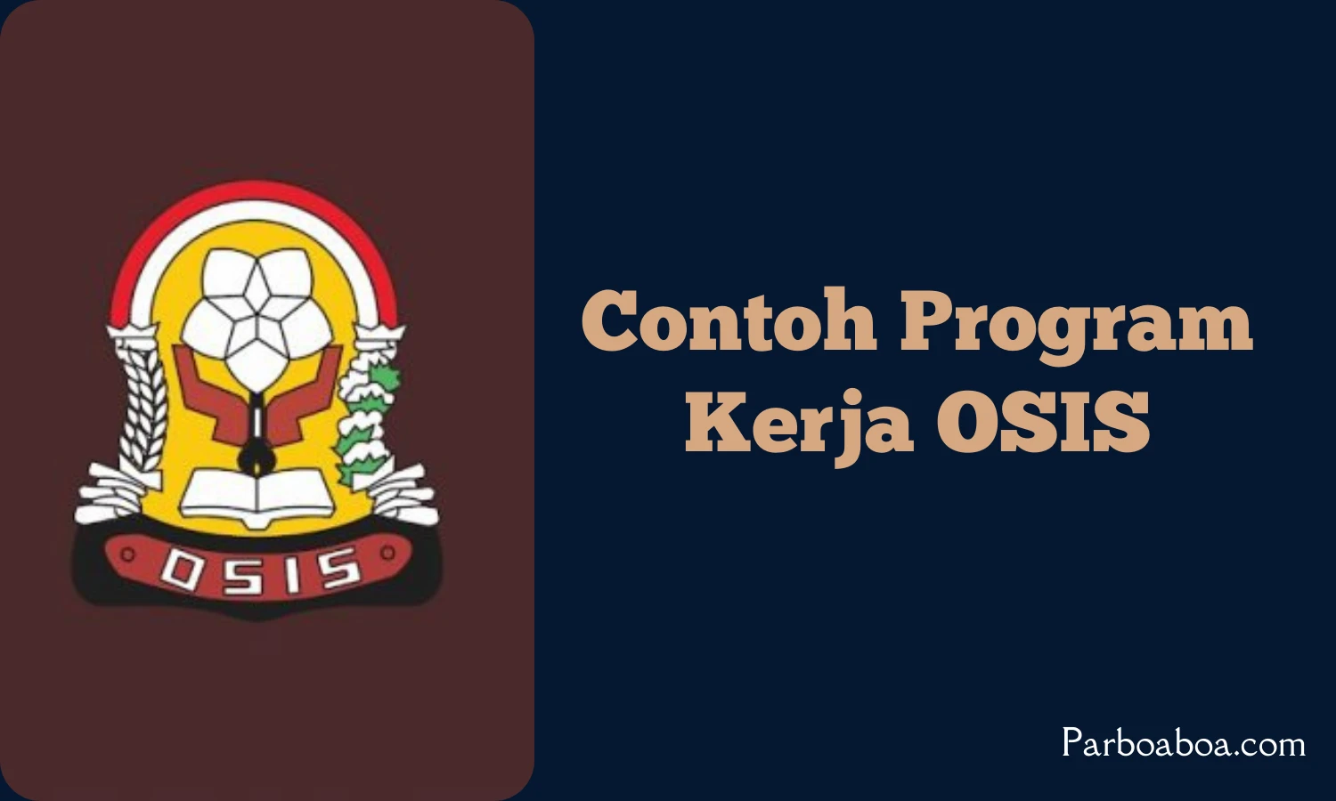 Contoh Program Kerja OSIS 
