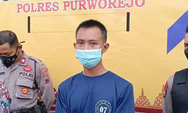 Polisi Tunjukkan Wajah Pelaku Begal Payudara