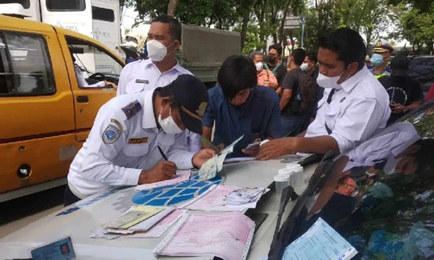 Razia Sopir Angkot di Medan, 10 Orang Positif Pakai Narkoba