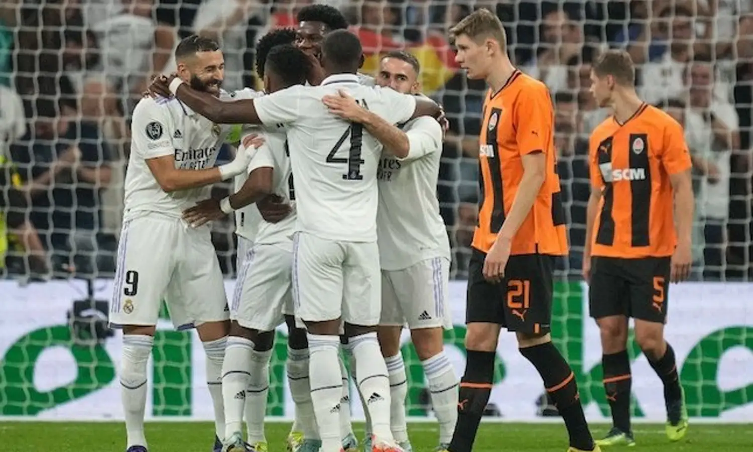 Hasil Liga Champions 2022/2023 Matchday Ke-3 Grup F: Real Madrid 2-1 Shakhtar Donetsk