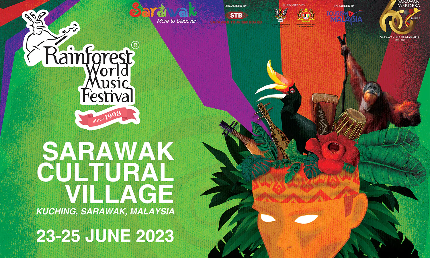 199 Musisi dari 12 Negara akan Meriahkan RWMF 2023