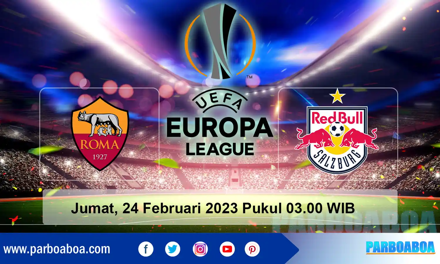 Prediksi Leg Kedua Play-off Liga Europa 2022/2023: AS Roma vs RB Salzburg