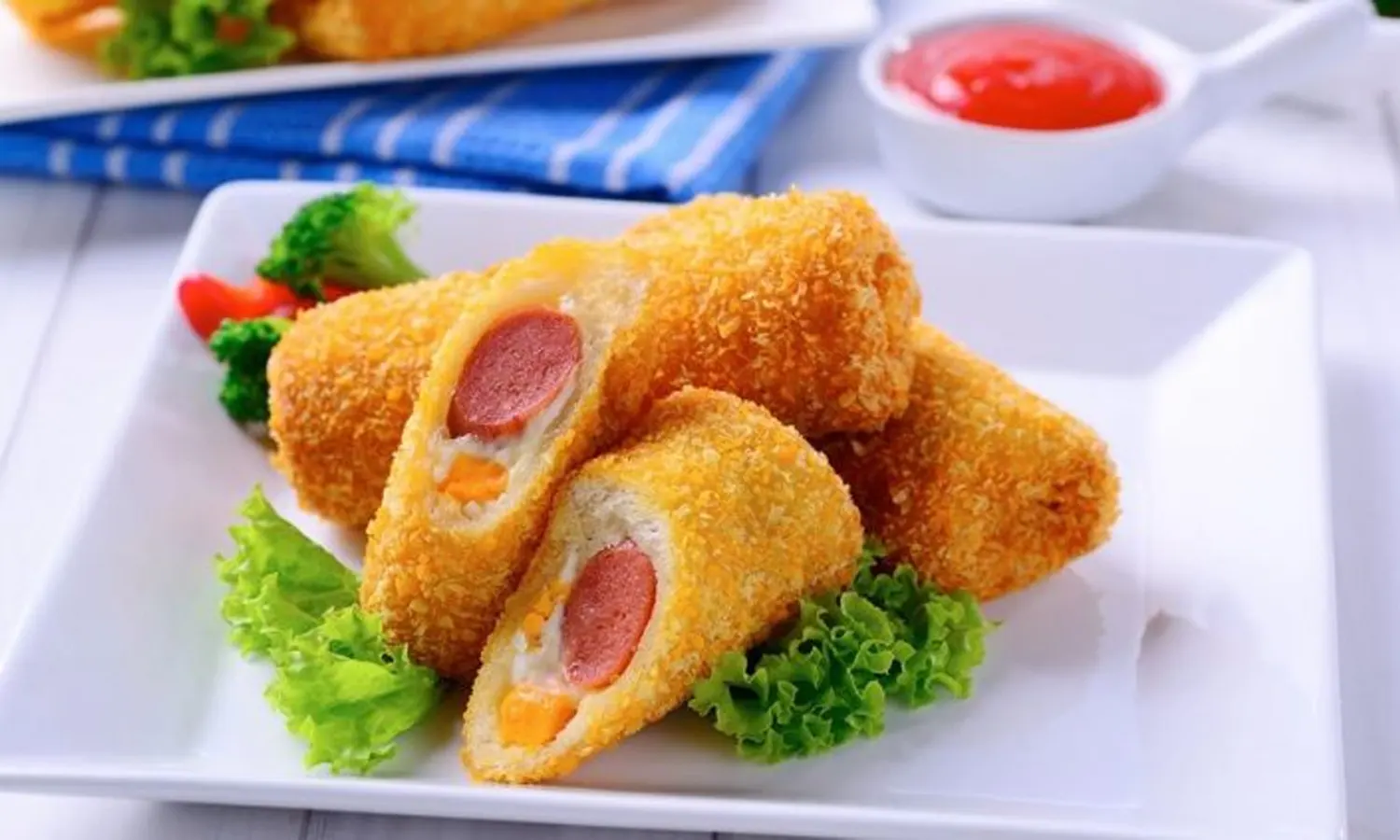Resep Roti Gulung Sosis, Kudapan Pagi yang Enak dan Bikin Kenyang