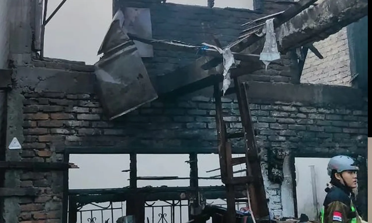 Kebakaran Rumah Semi Permanen di Medan Amplas Renggut 6 Jiwa