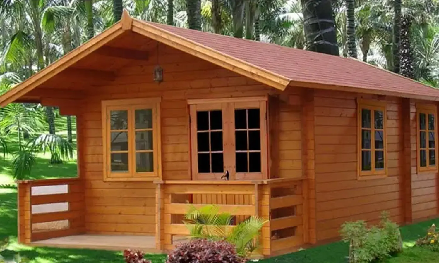 10 Desain Rumah Papan Sederhana di Desa, Tampak Natural dan Asri