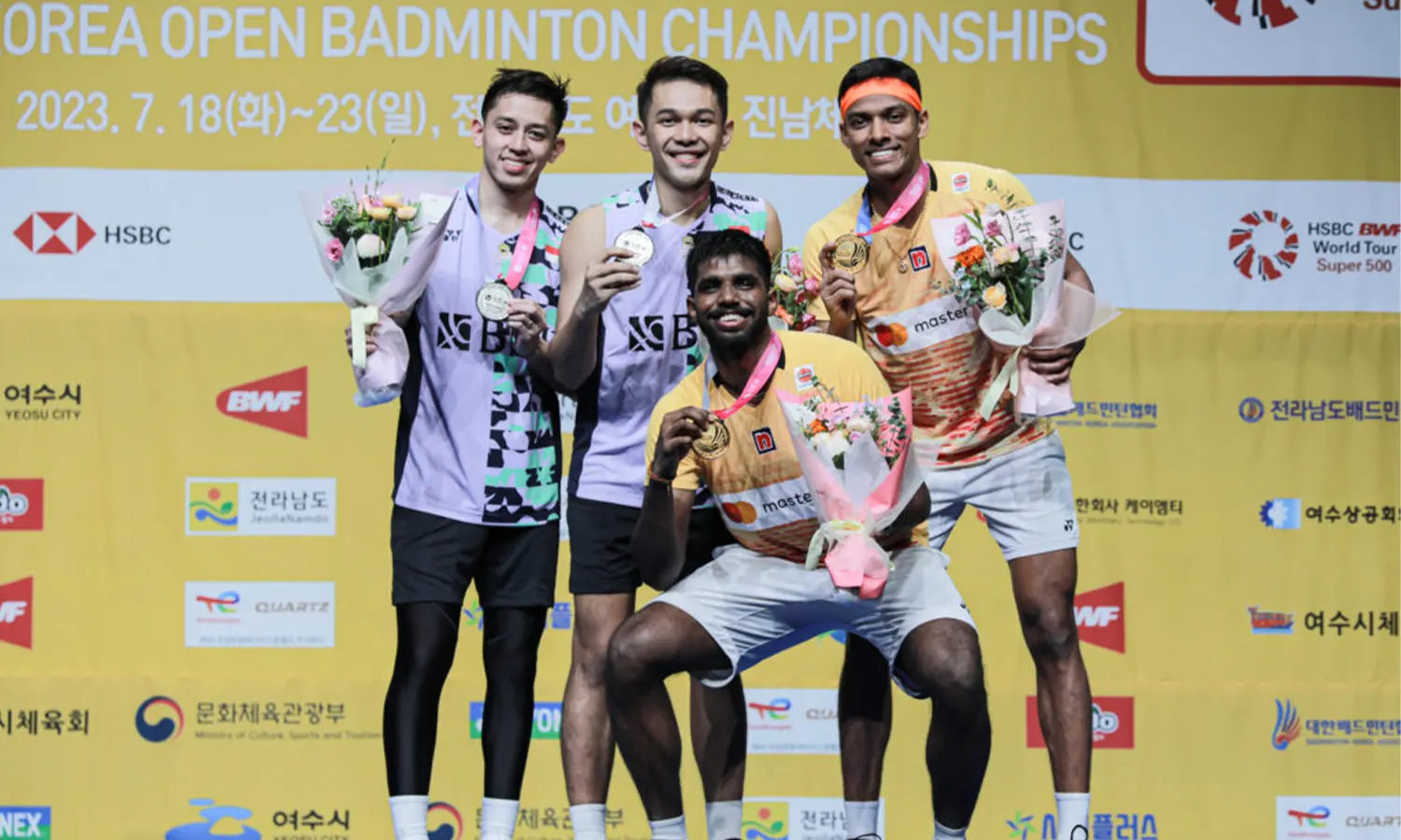 Kalah dari India, Fajar/Rian Jadi Runner-up Korea Open 2023