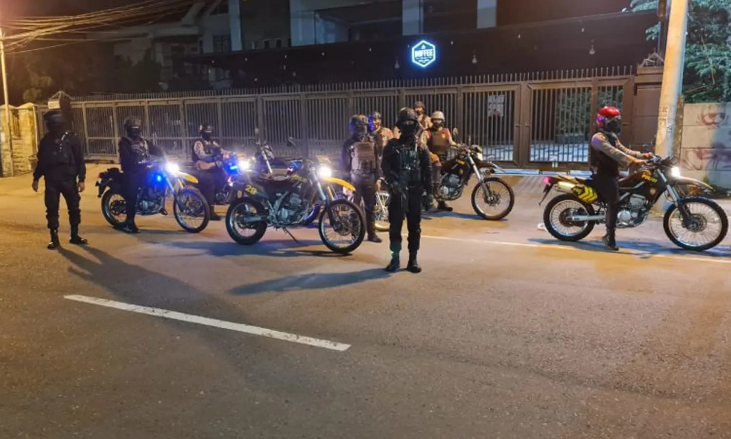 Petugas Amankan Terduga Pelaku Curanmor Saat Patroli Malam 