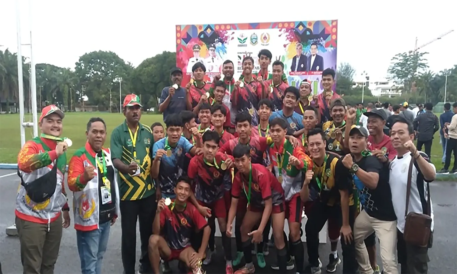 Porprov Sumut 2022: Medan Raih Emas di Cabang Olahraga Sepakbola