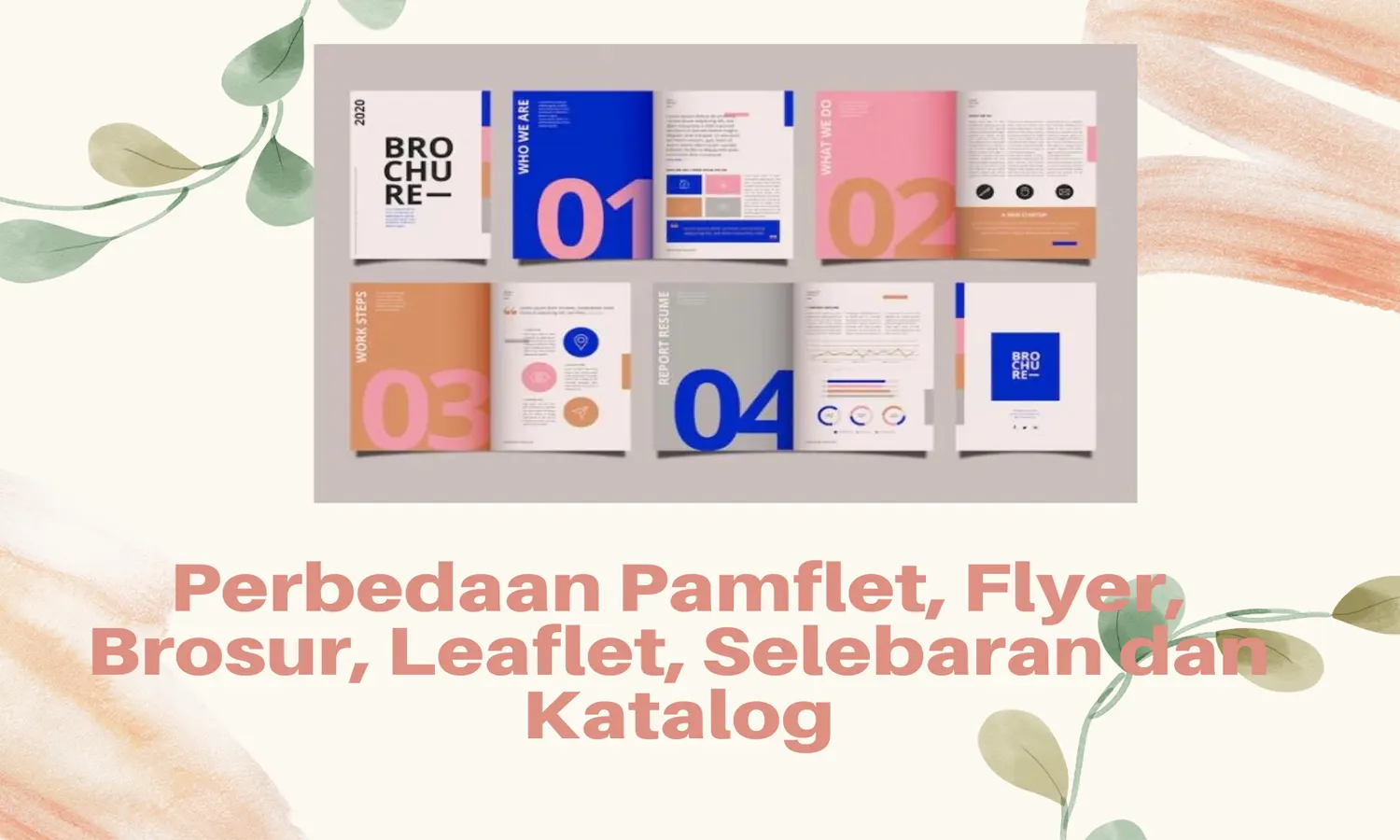  Simak Perbedaan Pamflet, Flyer, Brosur, Leaflet, Selebaran dan Katalog!