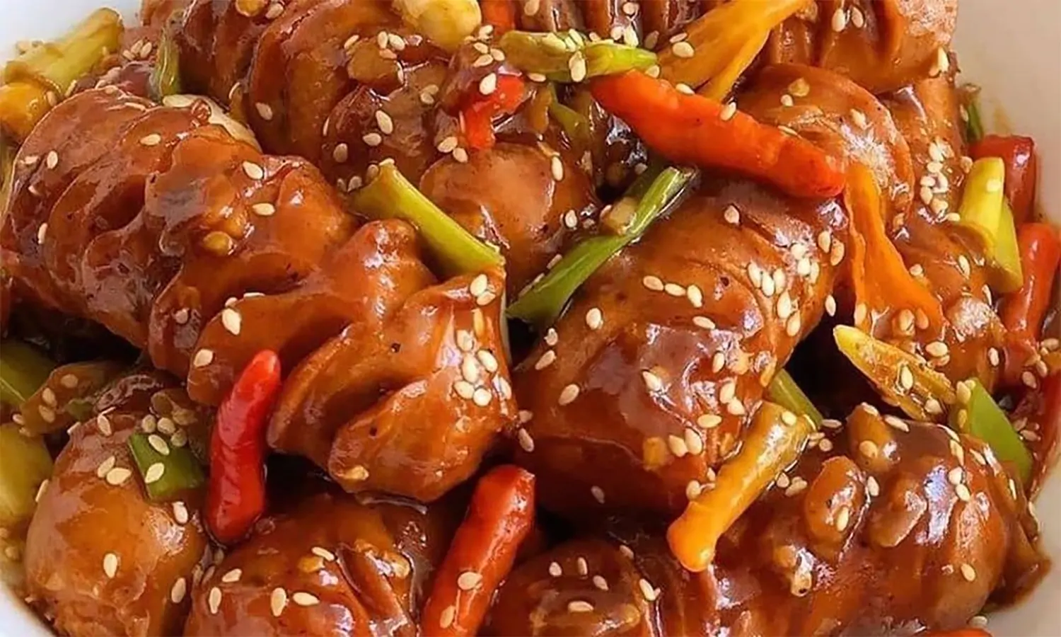 Resep Menu Sahur Sosis Saus Asam Manis