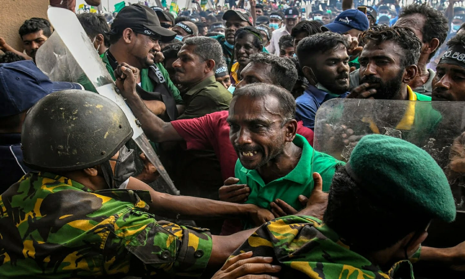Kantor Presiden Diserbu Demonstran, Sri Lanka Alami Krisis Terburuk Sejak Merdeka