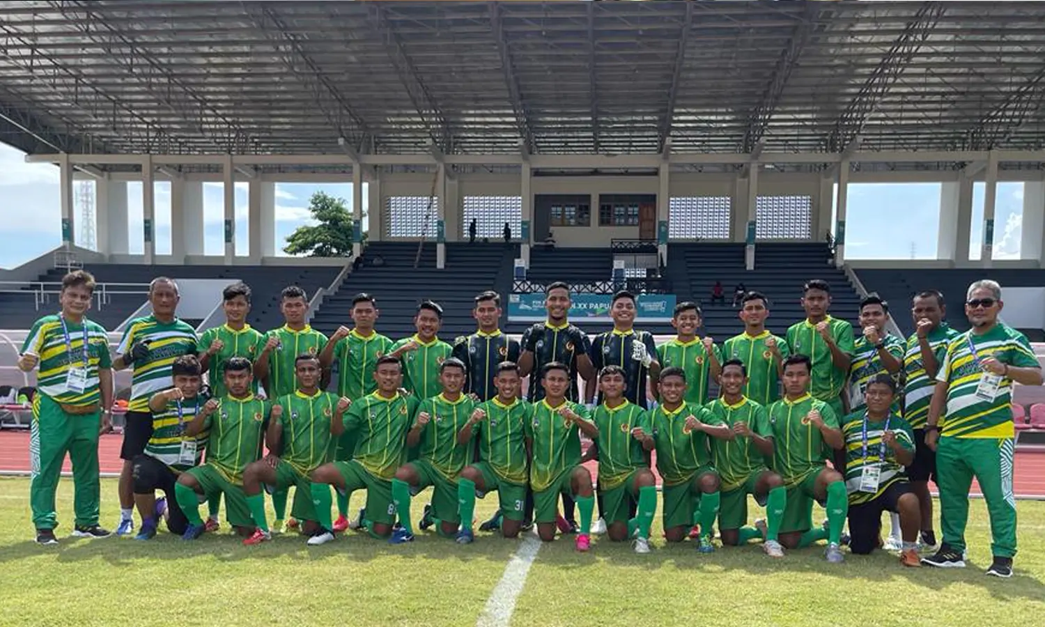 Hasil Sepak Bola PON : Tim Sumut Gagal Taklukkan Tim Jatim
