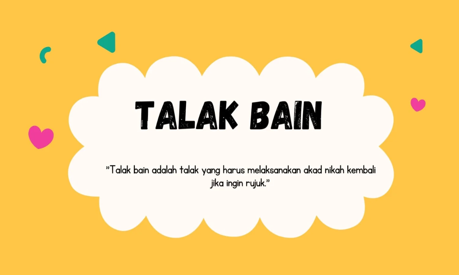 Talak Bain Sugra dan Kubra: Pengertian, Ketentuan, serta Contohnya