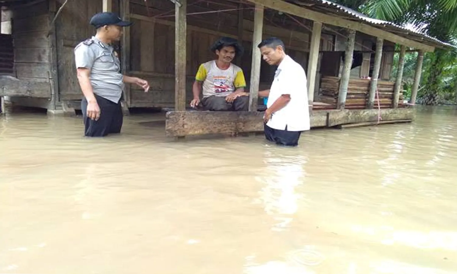 Puluhan Rumah di Tapsel Terendam Banjir