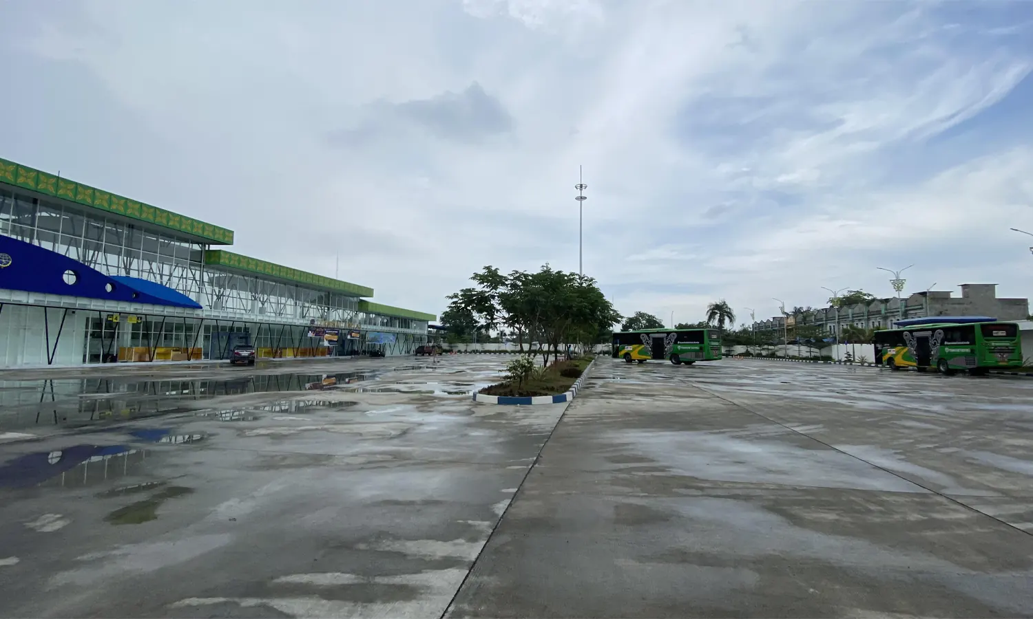 Arus Mudik Sudah Lewat, Terminal Amplas Medan Sepi Jelang Idulfitri