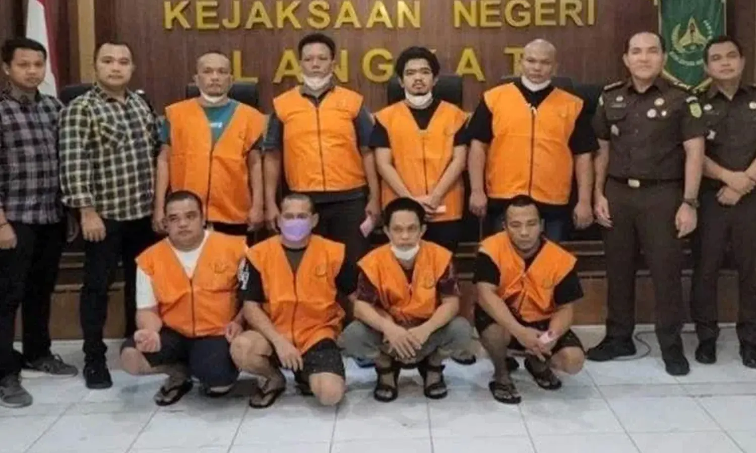Delapan Tersangka Kasus Penyiksaan kerangkeng Manusia akan Disidang Pekan Depan