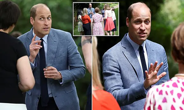 Pangeran William Hadiri Pesta Minum Teh Di Buckingham Tanpa Didampingi Istri