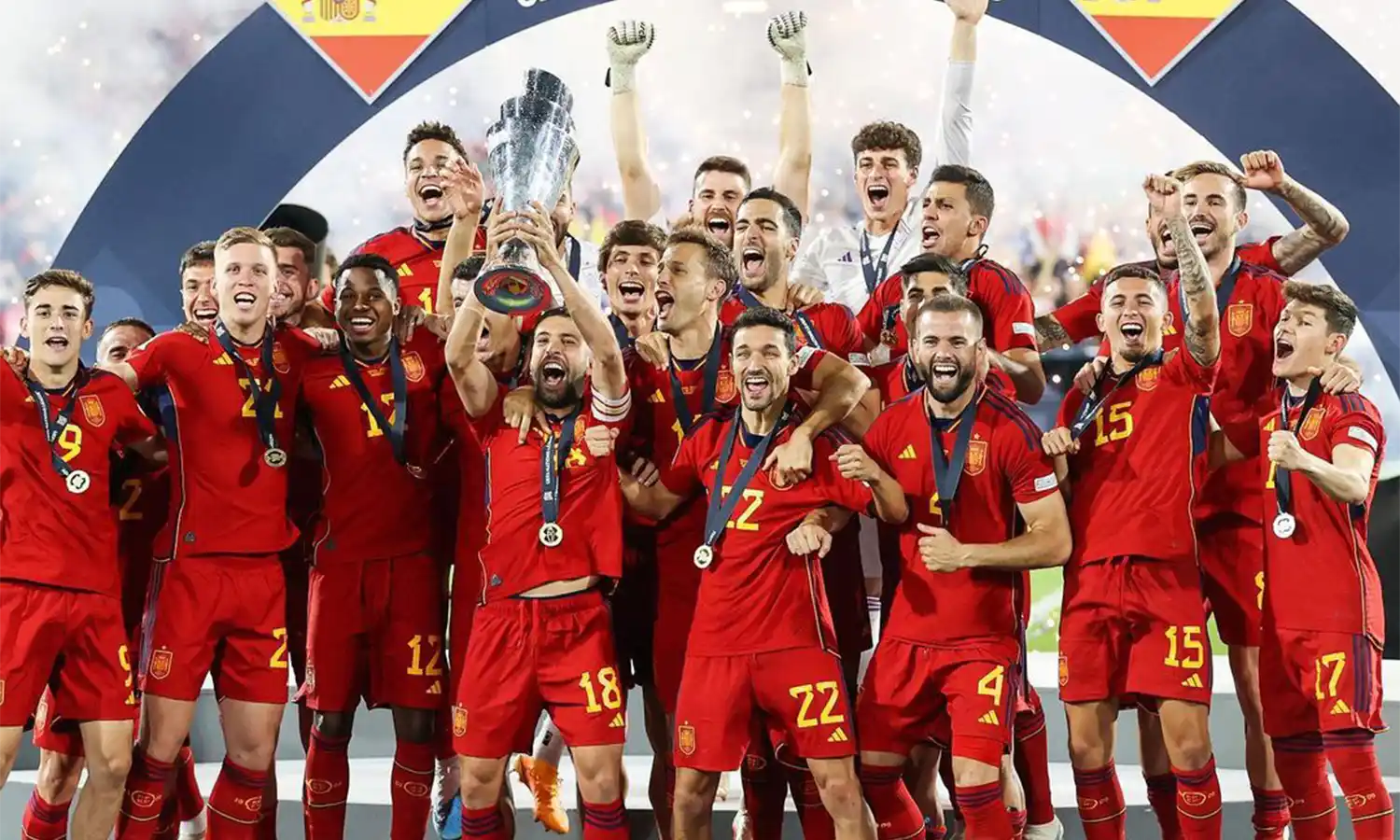 Hasil Final UEFA Nations League 2022/2023: Taklukan Timnas Kroasia Lewat Drama Adu Penalti, Timnas Spanyol Juara!