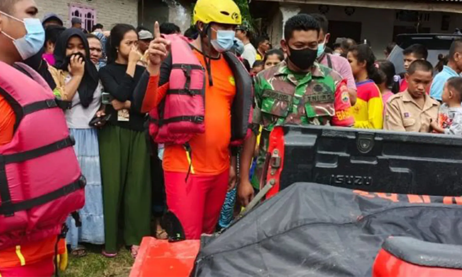 Tim SAR Tanjung Balai Asahan Temukan Korban Hanyut di Sungai Singgabus Batu Bara