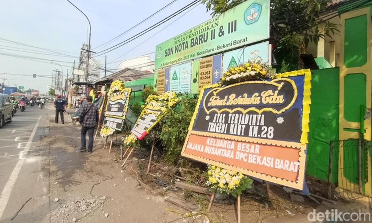 Usai Kecelakaan Maut, SD Kota Baru Bekasi Belajar Daring