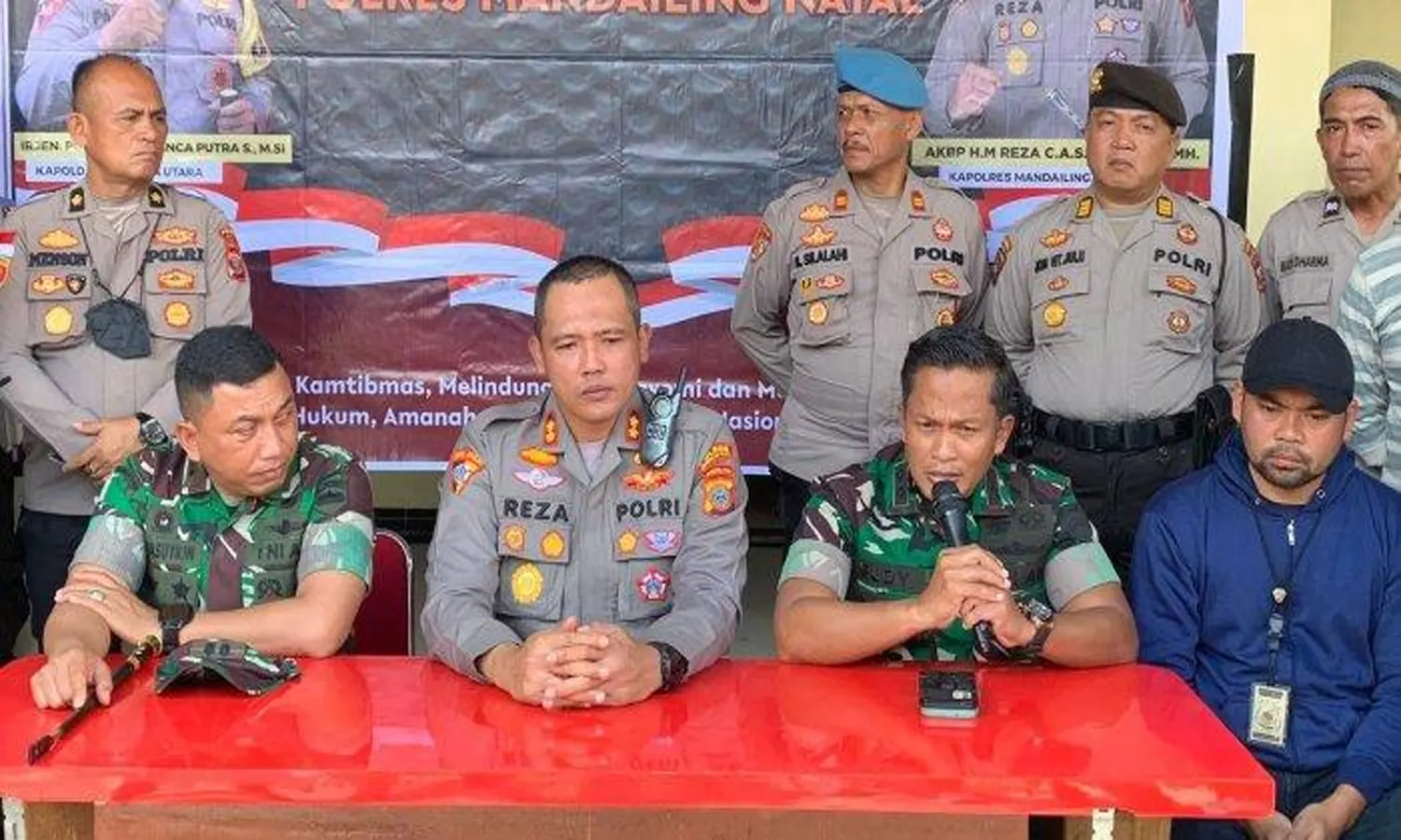 Kapolres Madina-Dandim Tapsel Bantah Isu Lepas Paksa Mafia Tambang