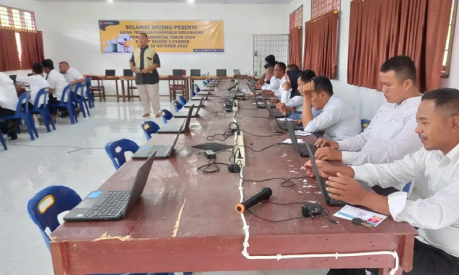 Jelang Pemilu 2024, Sebanyak 368 Pendaftar Calon Panwascam Tapteng Siap Ikuti Ujian