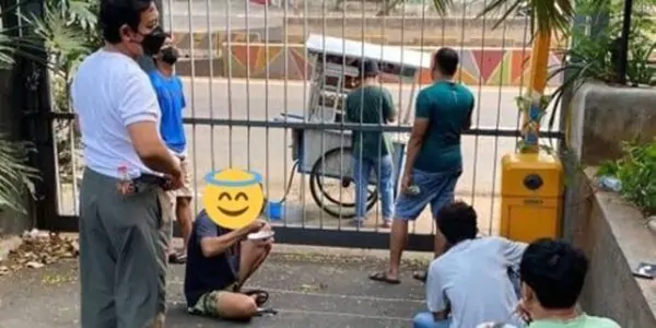 Jalani Isolasi Mandiri, Pasien Jajan bakso dari Halaman Hotel